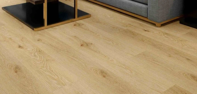 Pebble Beach LUX vinyl flooring sample for kitchen remodeling.